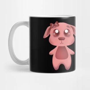 Girl and boy Doggy Couple Cute Art Mug